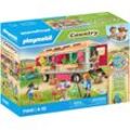 Playmobil® Konstruktions-Spielset Gemütliches Bauwagencafé (71441), Country, (145 St), teilweise aus recyceltem Material; Made in Germany, bunt