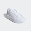 Sneaker ADIDAS SPORTSWEAR "GRAND COURT PLATFORM" Gr. 36, weiß (cloud white, cloud crystal white) Schuhe Sneaker