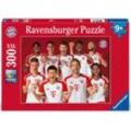 Ravensburger Puzzle FC Bayern Saison 2023/24, 300 Puzzleteile, Made in Germany; FSC® - schützt Wald - weltweit, bunt