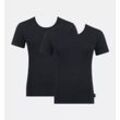 sloggi - Herren-T-Shirt - Black 8 - sloggi Men / - Unterwäsche für Männer