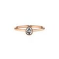 Teardrop Ring Rose Gold