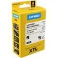 Dymo XTL Etikettenband 1868705 schwarz auf weiß 21mm x 39mm