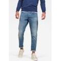 Regular-fit-Jeans G-STAR RAW "3301 Straight Tapered" Gr. 34, Länge 36, blau (blue, aged) Herren Jeans Regular Fit