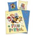 Kinderbettwäsche Paw-Patrol, PAW PATROL, Linon, mit tollem Paw Patroll Motiv, blau|bunt