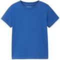 TOM TAILOR Jungen 2-in-1 T-Shirt, blau, Uni, Gr. 116/122