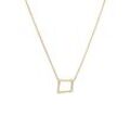 Shooting Star Necklace 18k Gold Plated - Libra