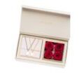 Engravable Matching Rose Box Gold Silver