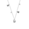 Liquida Drop Necklace Silver