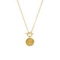 Allure Coin Necklace Gold