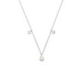 Opal Hope Necklace Silver