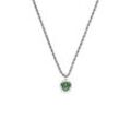 Aventurine Necklace Silver