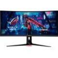 G (A bis G) ASUS Gaming-Monitor "XG349C" Monitore schwarz Monitore