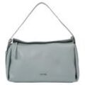Schultertasche CALVIN KLEIN "GRACIE SHOULDER BAG" Gr. B/H/T: 29 cm x 18 cm x 13 cm, grau (pigeon) Damen Taschen Handtaschen