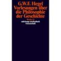 Vorlesungen über die Philosophie der Geschichte - Georg Wilhelm Friedrich Hegel, Taschenbuch