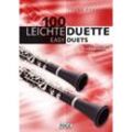 100 leichte Duette für 2 Klarinetten. 100 Easy Duets for 2 Clarinets - Franz Kanefzky, Kartoniert (TB)