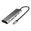 j5create JCD393-N - Mini-Dock - USB-C / USB4 / Thunderbolt 3 / Thunderbolt 4 - HDMI - GigE