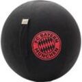 Sitzball, mit FCB-Logo, offizielles Lizenzprodukt, mit Griff, Ø ca. 650 mm, Polyester & PVC, schwarz