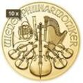 10 x 1/2 Unze Gold Wiener Philharmoniker 2024