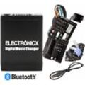 Electronicx - Adapter usb sd MP3 aux Bluetooth Freisprechanlage Renault 12 Pin