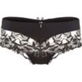 Aubade Lovessence Panty, Blumenstickerei, Zieranhänger, für Damen, schwarz, 44