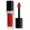 Rouge Dior Forever Liquid Nicht Abfärbender Flüssiglippenstift, Lippen Make-up, lippenstifte, Stift, rot (741 FOREVER STAR), strahlend/mattierend,