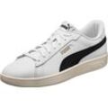 PUMA® Smash V3 Sneaker, Leder, SoftFoam-Einlegesohle, für Damen, weiß, 40