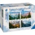 Ravensburger Puzzle Märchenschloss in 4 Jahreszeiten, 180000 Puzzleteile, Made in Germany, FSC® - schützt Wald - weltweit, bunt