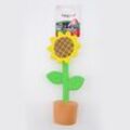 Mehrfarbiges Haustierspielzeug in Sonnenblumenform 23cm