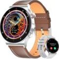 Lige Bluetooth Anrufe AMOLED Always-on Display Männer's Smartwatch (1