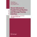 Recent Advances in Parallel Virtual Machine and Message Passing Interface, Kartoniert (TB)