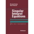 Singular Integral Equations - Ricardo Estrada, Ram P. Kanwal, Kartoniert (TB)