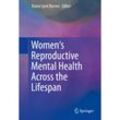 Women's Reproductive Mental Health Across the Lifespan, Kartoniert (TB)