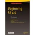 Beginning F sharp 4.0 - Robert Pickering, Kit Eason, Kartoniert (TB)