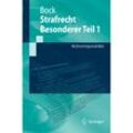 Springer-Lehrbuch / Strafrecht Besonderer Teil.Tl.1 - Dennis Bock, Kartoniert (TB)