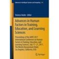 Advances in Human Factors in Training, Education, and Learning Sciences, Kartoniert (TB)