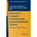 Advances in Computer Communication and Computational Sciences, Kartoniert (TB)