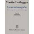 Ergänzungen und Denksplitter - Martin Heidegger, Gebunden