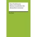 Kleine Geschichte der deutschen Literatur - Kurt Rothmann, Taschenbuch
