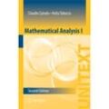 Mathematical Analysis I - Claudio Canuto, Anita Tabacco, Kartoniert (TB)