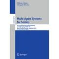 Multi-Agent Systems for Society, Kartoniert (TB)