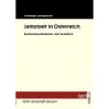 Recht, Wirtschaft, Steuern / Zeitarbeit in Österreich - Christoph Lamprecht, Kartoniert (TB)