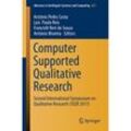 Computer Supported Qualitative Research, Kartoniert (TB)