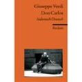Don Carlos / Don Carlo - Giuseppe Verdi, Taschenbuch
