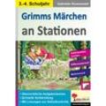 Grimms Märchen an Stationen / Klasse 3-4 - Gabriela Rosenwald, Kartoniert (TB)