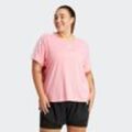 Große Größen: T-Shirt, pink-weiß, Gr.56/58