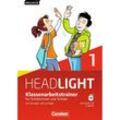 English G Headlight - Allgemeine Ausgabe - Band 1: 5. Schuljahr, Klassenarbeitstrainer mit Lösungen und Audios online - Bärbel Schweitzer, Geheftet
