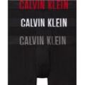 Calvin Klein Intense Power Ctn 3p Pants kurz, 3er-Pack, Logo-Gummibund, für Herren, schwarz, L