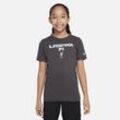 Liverpool FC Nike Fußball-T-Shirt für ältere Kinder - Grau