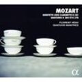 Klarinettenquintett K 581/Quartette K 378 & 380 - Florent Héau, Quatuor Manfred. (CD)