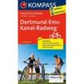 KOMPASS Fahrrad-Tourenkarte Dortmund-Ems-Kanal-Radweg 1:50.000, Karte (im Sinne von Landkarte)